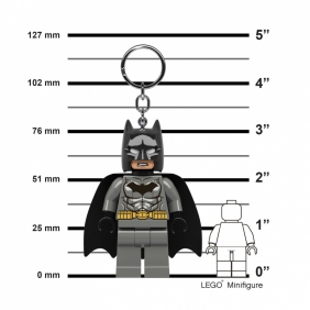 Brelok do kluczy z latarką LEGO®: DC Super Heroes - Grey Batman (LGL-KE92)